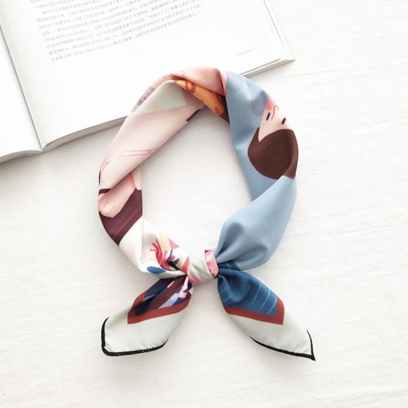 Happy Lover Silk Scarf gift choice! - Picture 7 of 10